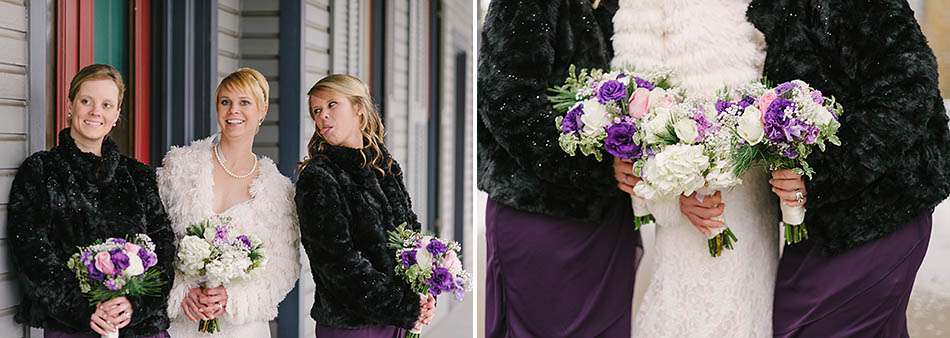 Winter wedding at St. John Vianney with Emily and Greg