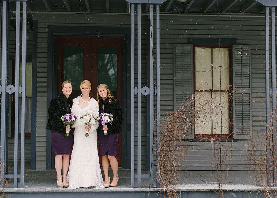 Winter wedding at St. John Vianney with Emily and Greg