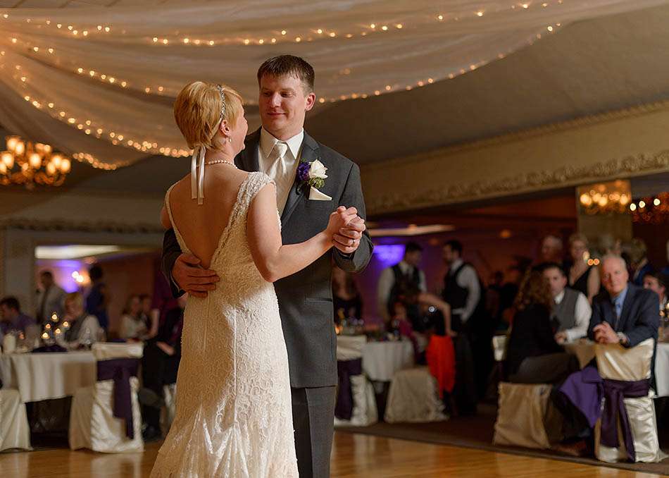 Winter wedding at St. John Vianney with Emily and Greg