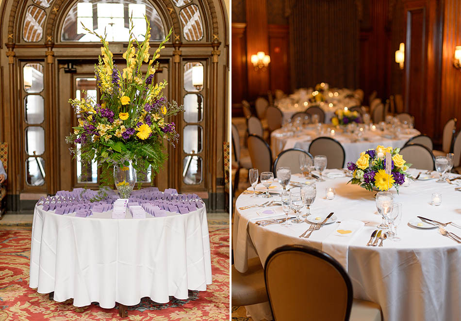 A summer wedding at the Union Club in Cleveland with Kaye and Nathan