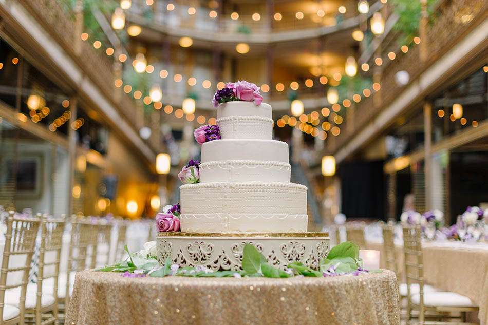 Hyatt Arcade Cleveland wedding with Caroline and Todd.