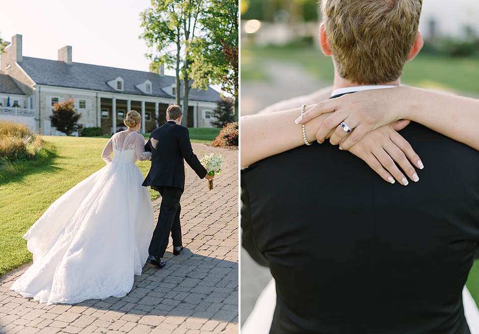 A Country Club Pepper Pike wedding by Cleveland wedding photographer Hunter Photographic published on Style Me Pretty