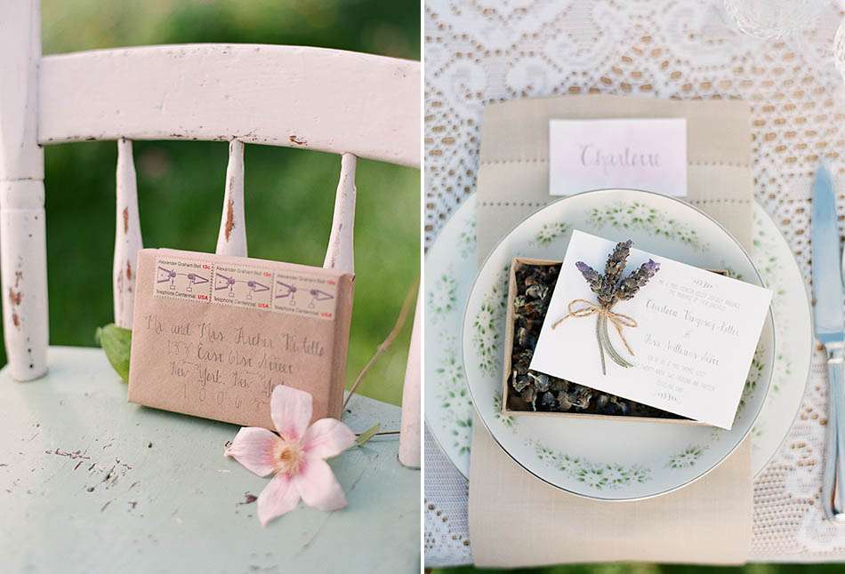 Lavender and Sage themed elopement photography by Cleveland wedding photographer Hunter Photographic