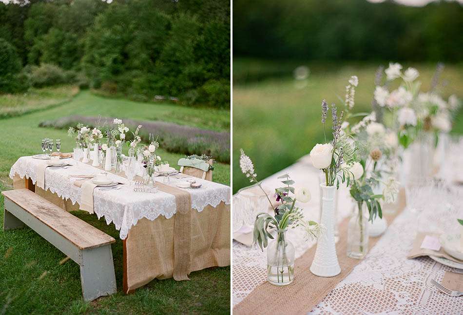 Lavender and sage styled Cleveland bridal shower photography by Hunter Photographic