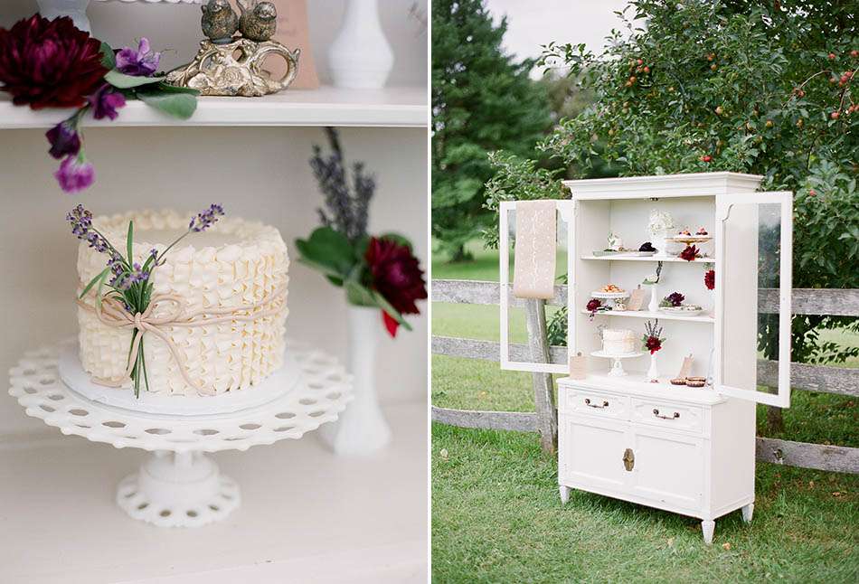 Lavender and Sage themed elopement photography by Cleveland wedding photographer Hunter Photographic