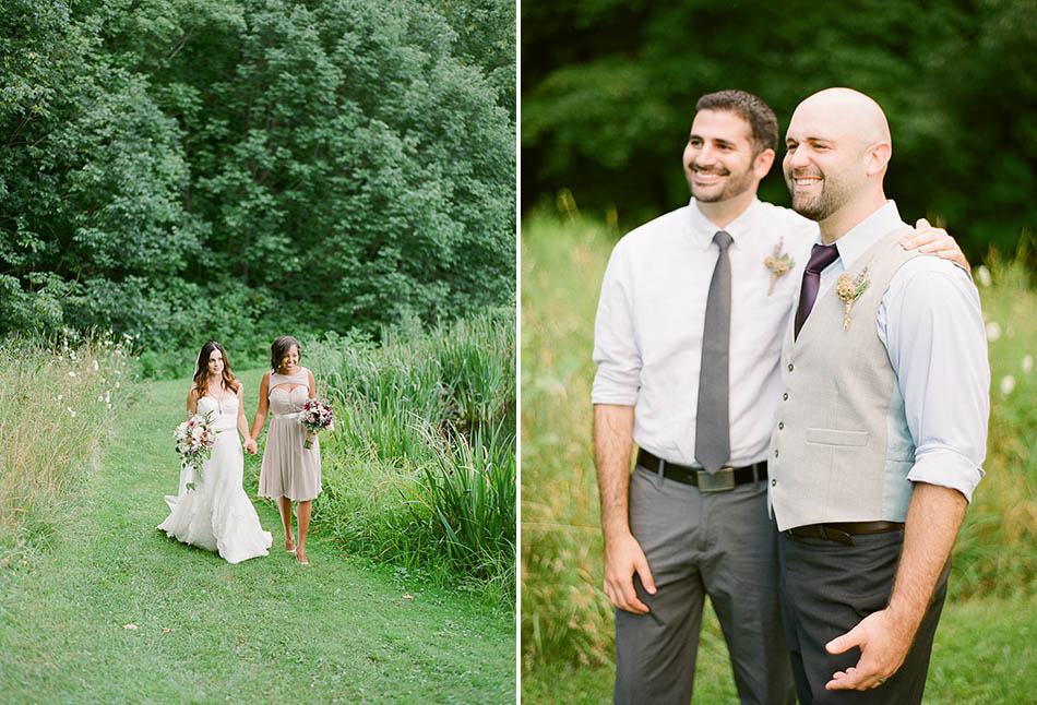 Lavender and Sage themed elopement photography by Cleveland wedding photographer Hunter Photographic