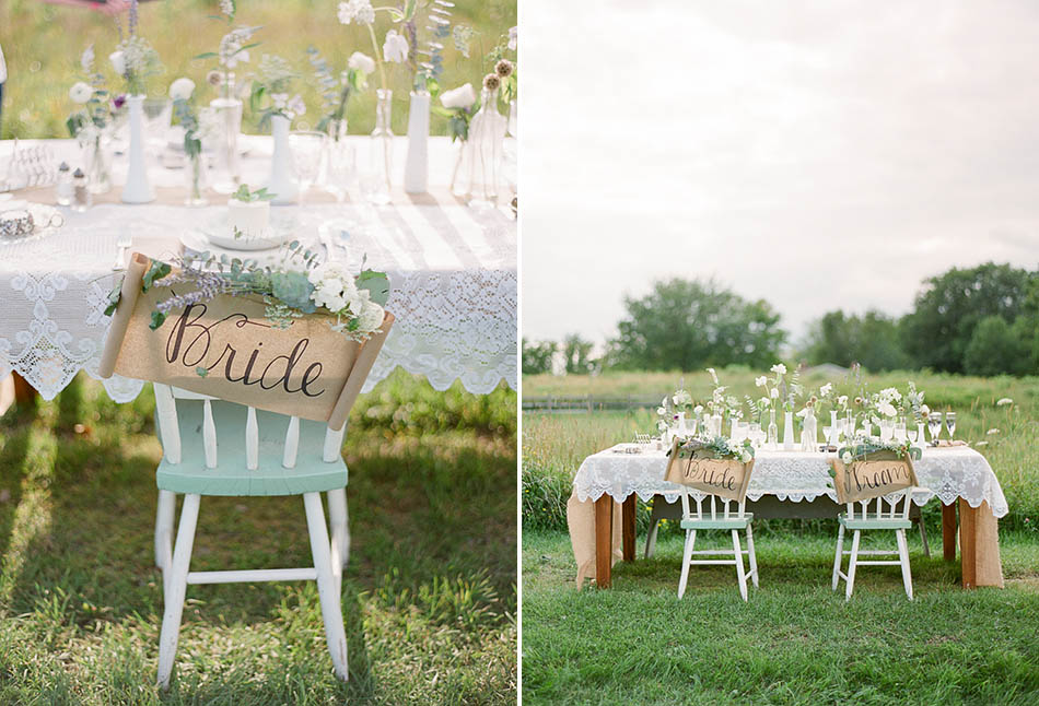 Lavender and sage styled Cleveland bridal shower photography by Hunter Photographic