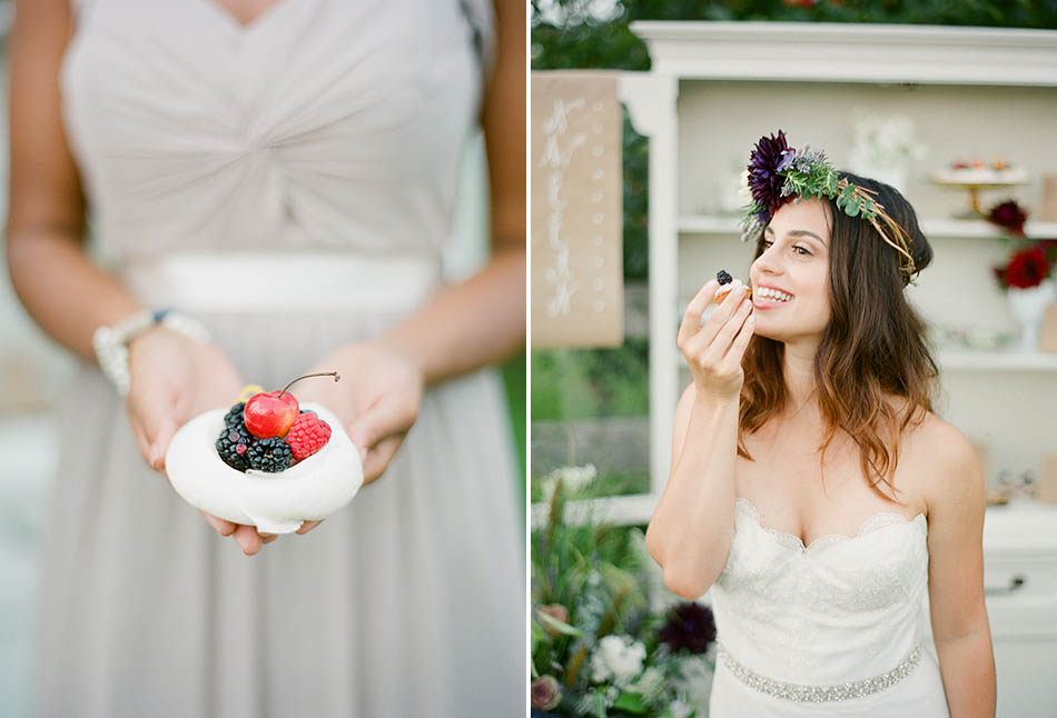 Lavender and Sage themed elopement photography by Cleveland wedding photographer Hunter Photographic