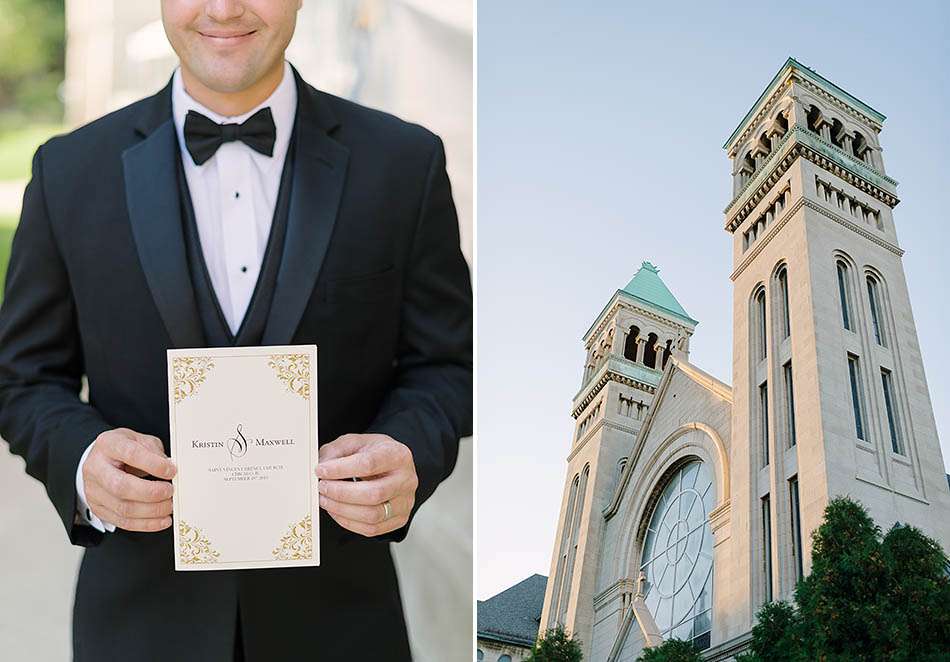 A St. Vincent DePaul Cathedral and Chicago History Museum wedding in downtown