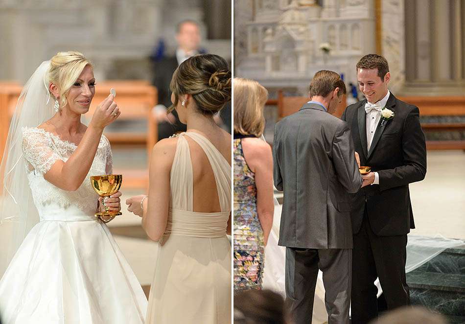 A St. Vincent DePaul Cathedral and Chicago History Museum wedding captured on film