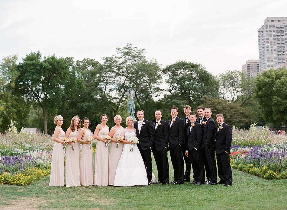 A St. Vincent DePaul Cathedral and Chicago History Museum wedding captured on film