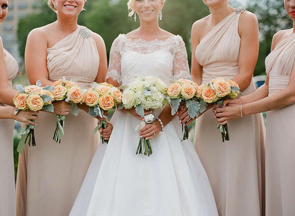 A St. Vincent DePaul Cathedral and Chicago History Museum wedding captured on film