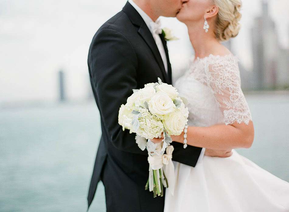 A St. Vincent DePaul Cathedral and Chicago History Museum wedding captured on film