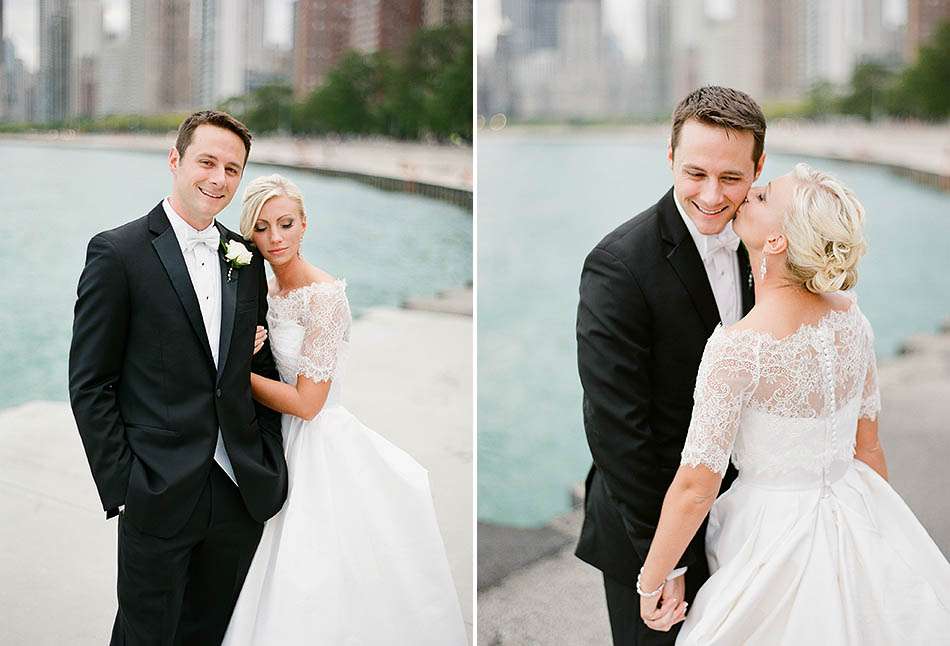 A St. Vincent DePaul Cathedral and Chicago History Museum wedding captured on film