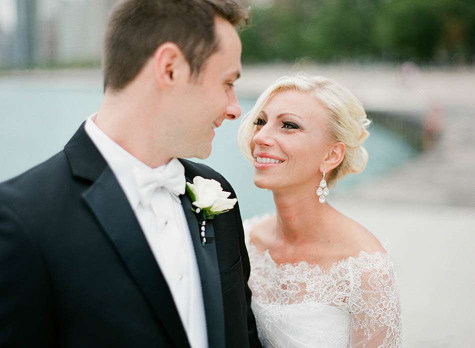 A St. Vincent DePaul Cathedral and Chicago History Museum wedding captured on film