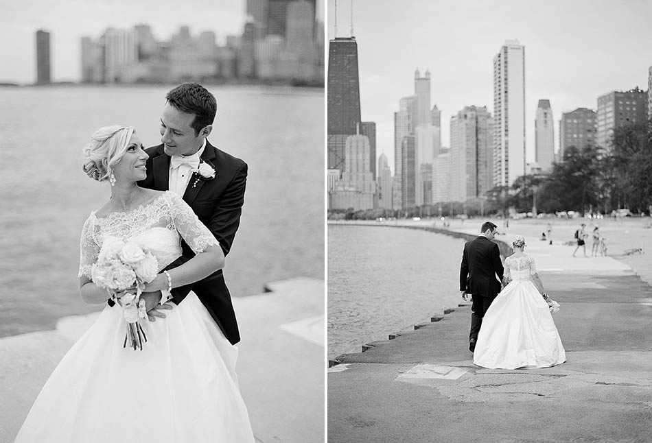 A St. Vincent DePaul Cathedral and Chicago History Museum wedding captured on film