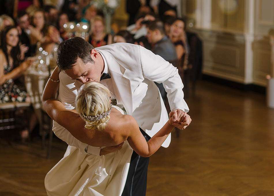 A St. Vincent DePaul Cathedral and Chicago History Museum wedding captured on film