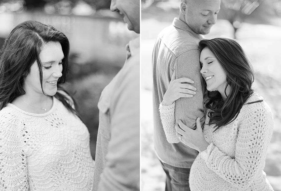 A family maternity session for Tesse and Ryan Ruhlman captured in Cleveland