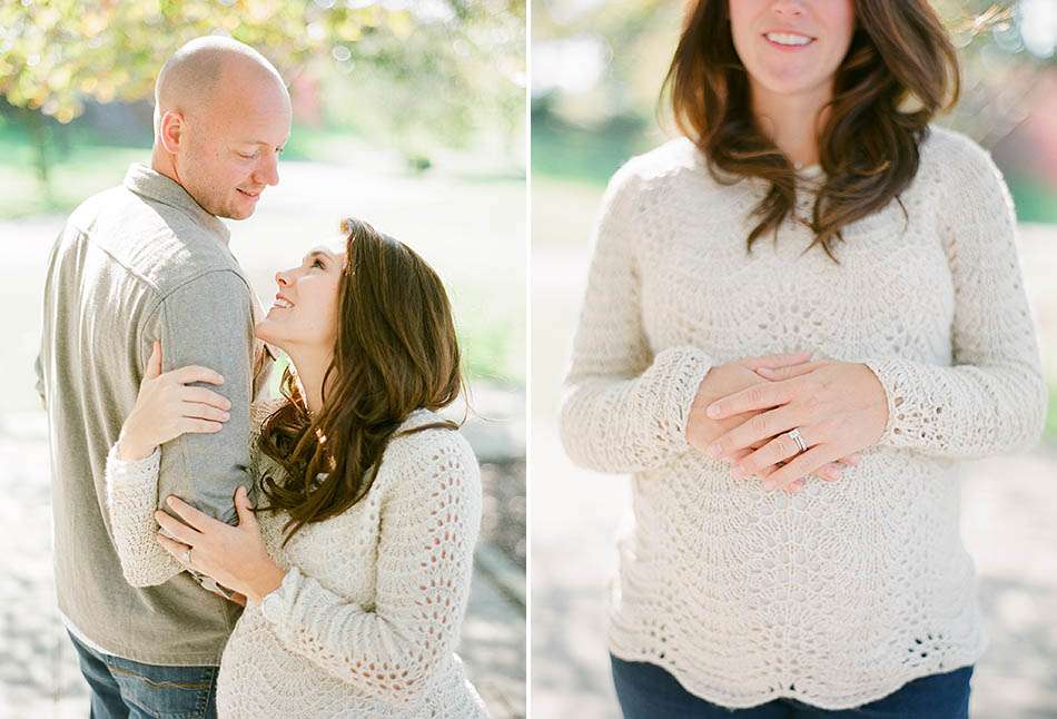 A family maternity session for Tesse and Ryan Ruhlman captured in Cleveland