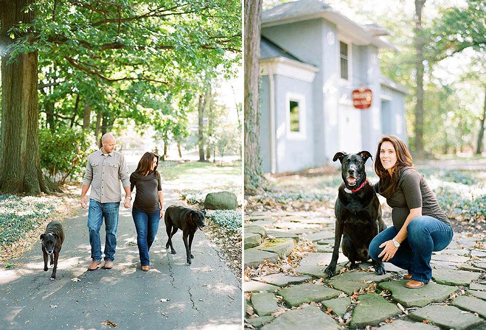 A family maternity session for Tesse and Ryan Ruhlman captured in Cleveland