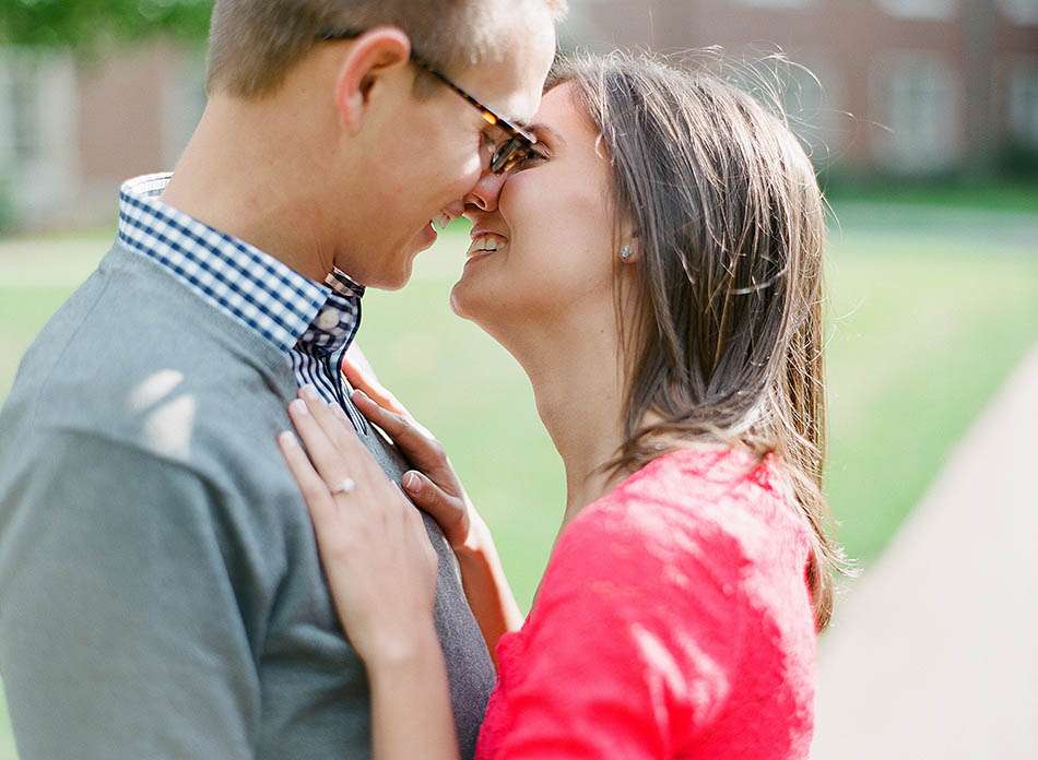 A John Carroll University engagement session with Katie and Andy