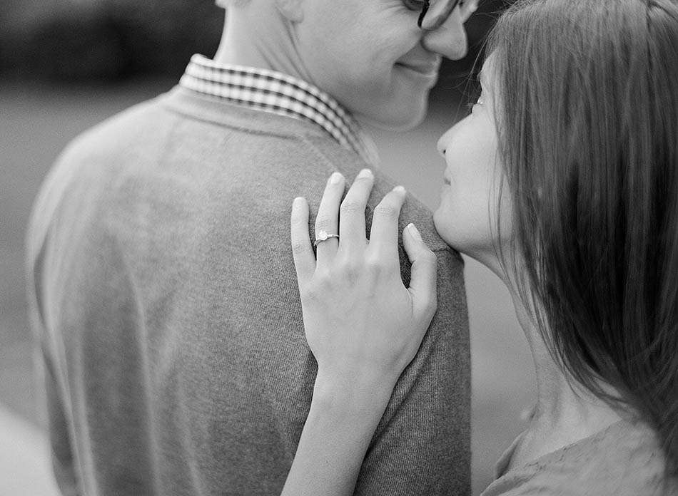 A John Carroll University engagement session with Katie and Andy