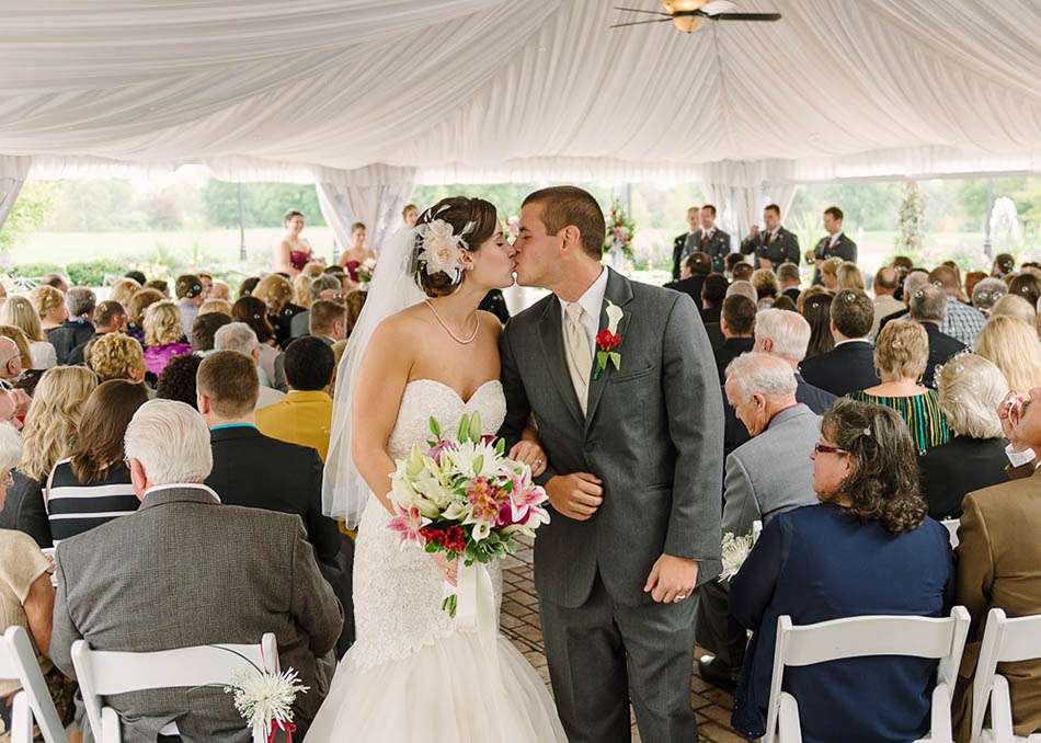 A Blair Center wedding in Westfield, Ohio with Samantha and Scott