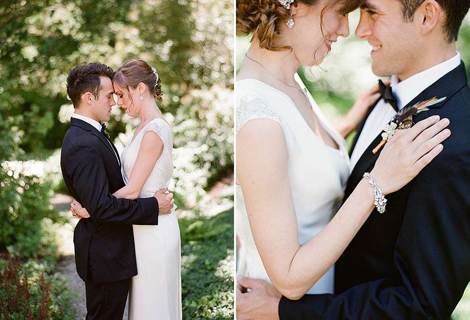 Holden Arboretum wedding inspiration featuring an art deco design and craft cocktails