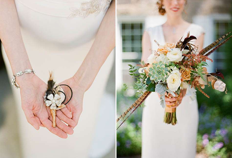 Holden Arboretum wedding inspiration featuring an art deco design and craft cocktails