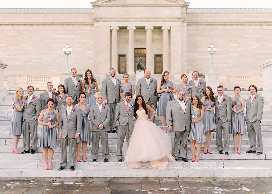 Cleveland Old Courthouse wedding with Madeline and Scott