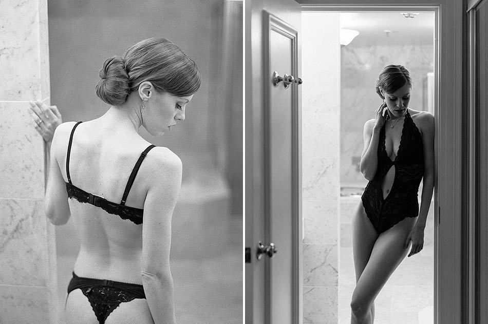 Bridal boudoir photography editorial by Cleveland photographer Hunter Photographic