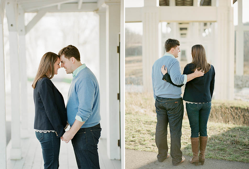 A Cleveland spring engagement session with Lauren and John