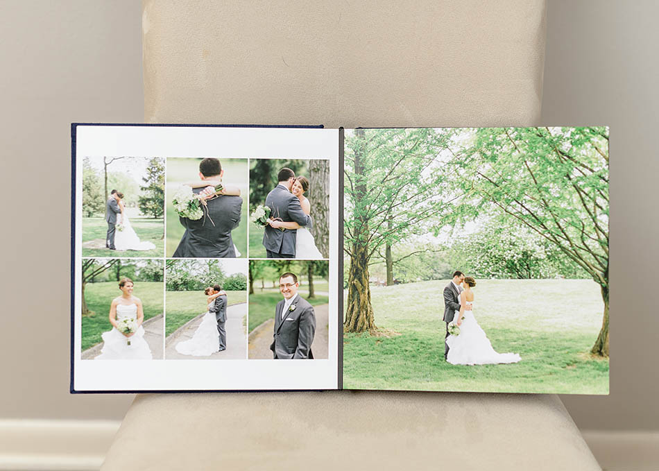 Lauren and James' gorgeous wedding album from Hunter Photographic