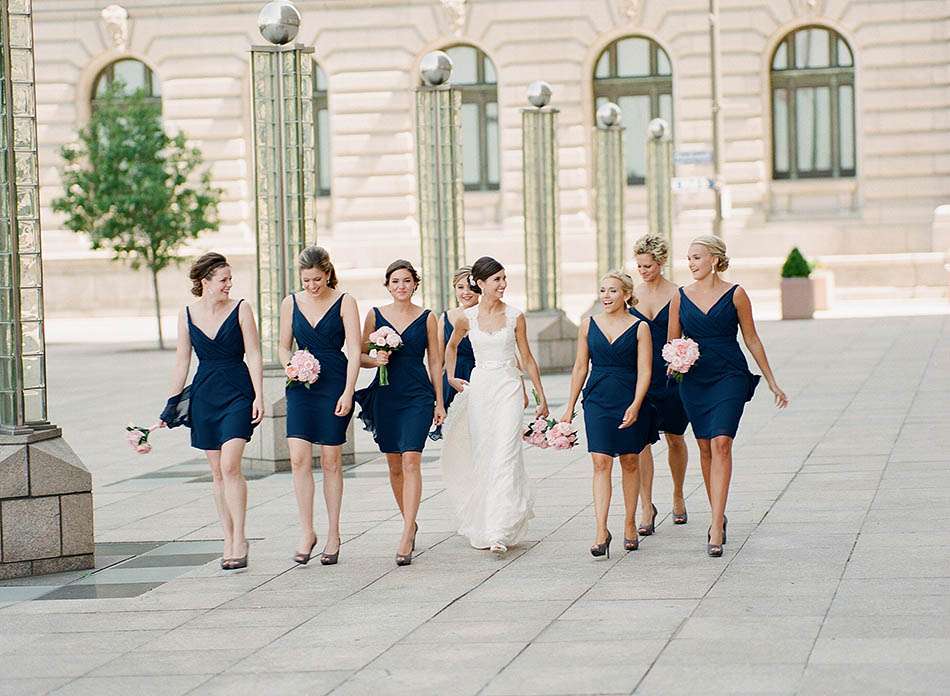 A Cleveland Key Center wedding captured on film by Cleveland wedding photographer Hunter Photographic