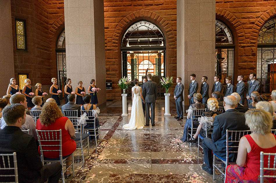 A Cleveland Key Center wedding captured on film by Cleveland wedding photographer Hunter Photographic