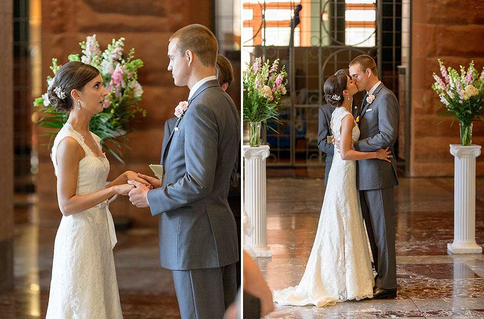 A Cleveland Key Center wedding captured on film by Cleveland wedding photographer Hunter Photographic