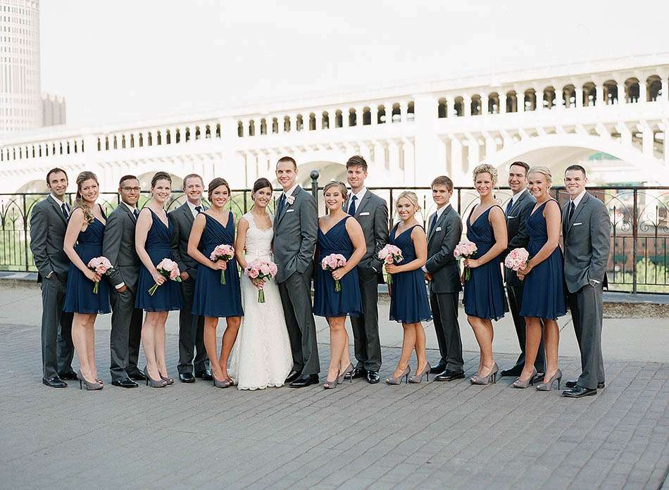 A Cleveland Key Center wedding captured on film by Cleveland wedding photographer Hunter Photographic