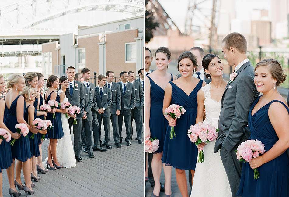 A Cleveland Key Center wedding captured on film by Cleveland wedding photographer Hunter Photographic