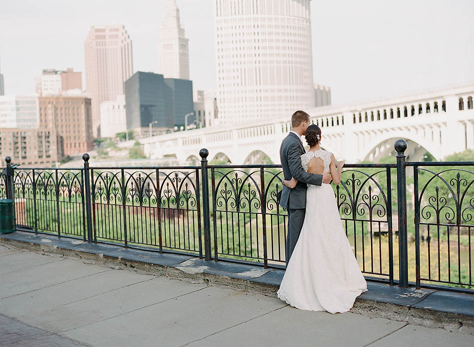 A Cleveland Key Center wedding captured on film by Cleveland wedding photographer Hunter Photographic