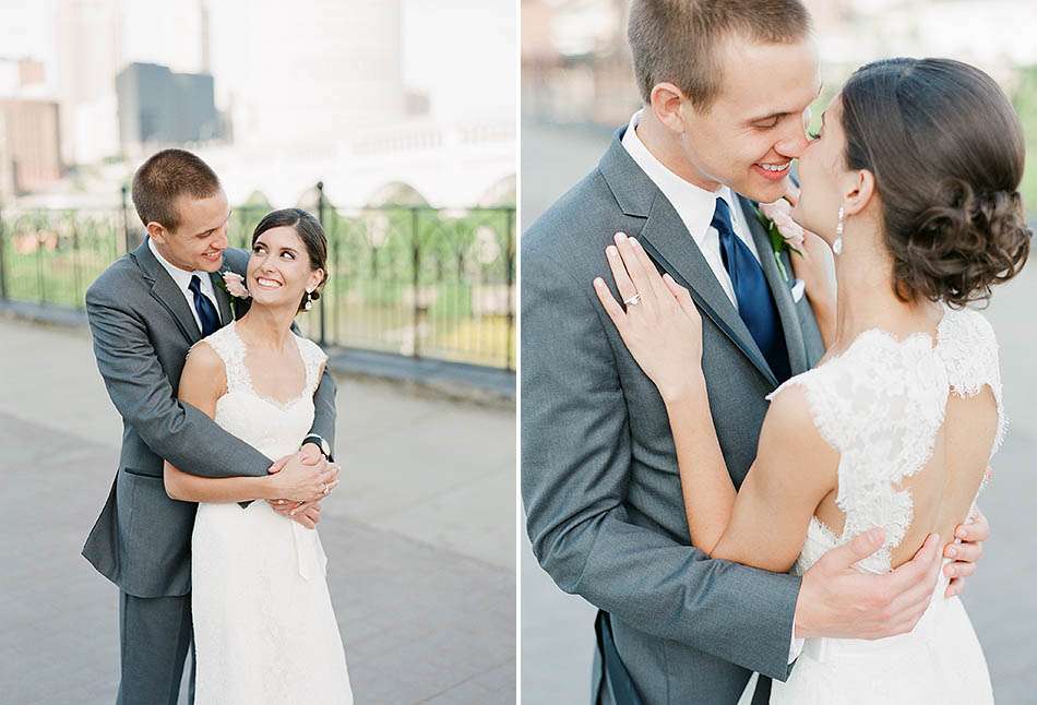 A Cleveland Key Center wedding captured on film by Cleveland wedding photographer Hunter Photographic