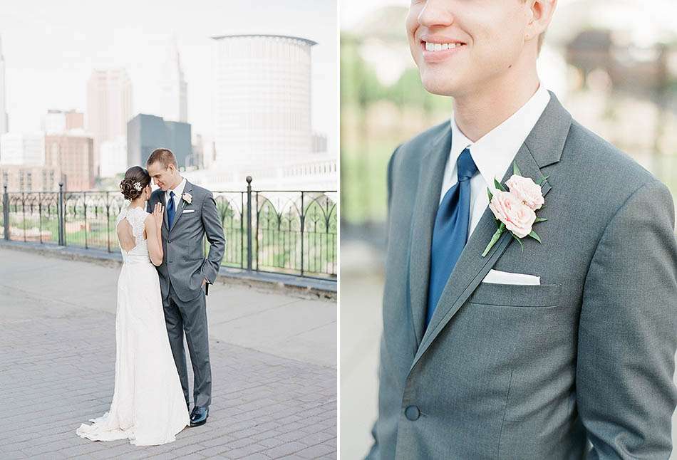 A Cleveland Key Center wedding captured on film by Cleveland wedding photographer Hunter Photographic