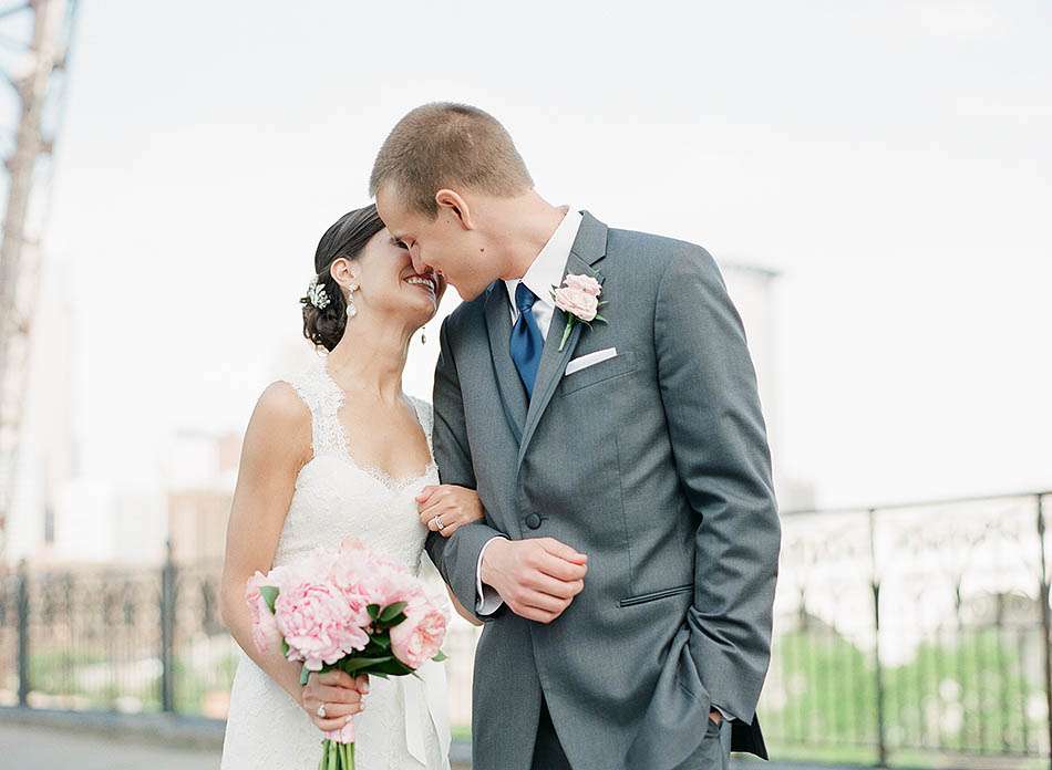 A Cleveland Key Center wedding captured on film by Cleveland wedding photographer Hunter Photographic