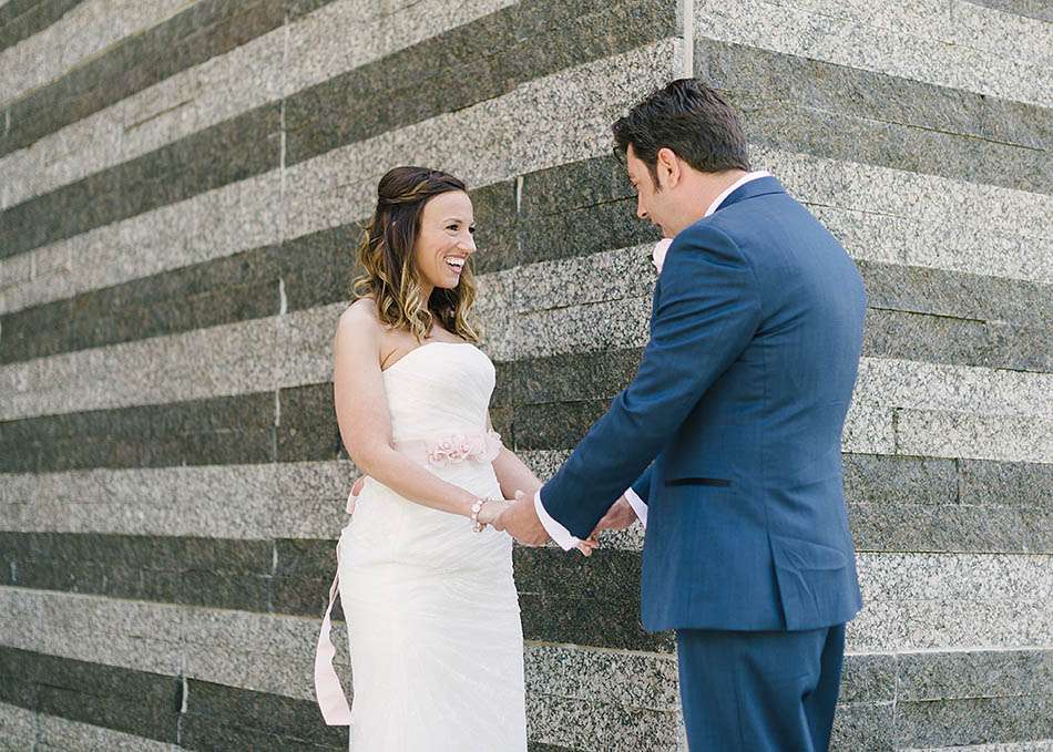 A summer Cleveland Cultural Gardens wedding captured on film by Hunter Photographic