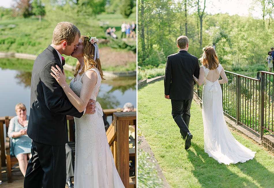 Holden Arboretum wedding in Kirtland with Julie and Colin