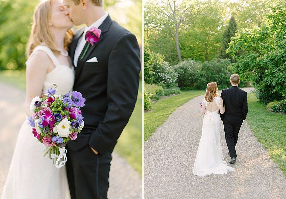 Holden Arboretum wedding in Kirtland with Julie and Colin