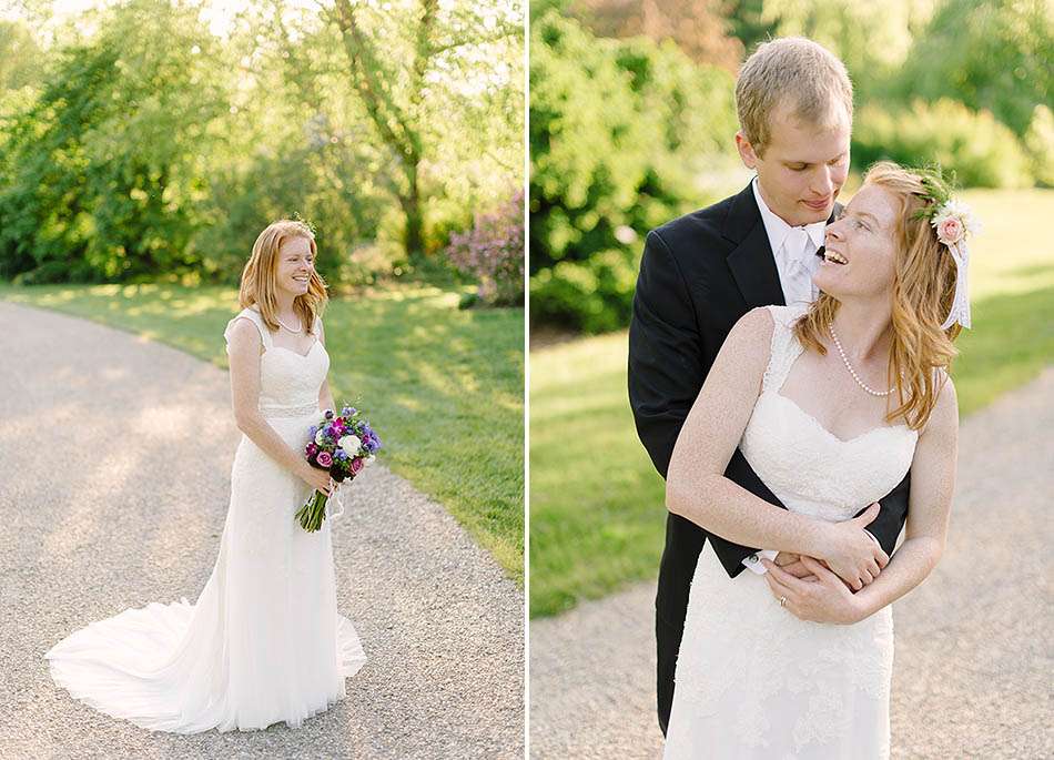 Holden Arboretum wedding in Kirtland with Julie and Colin