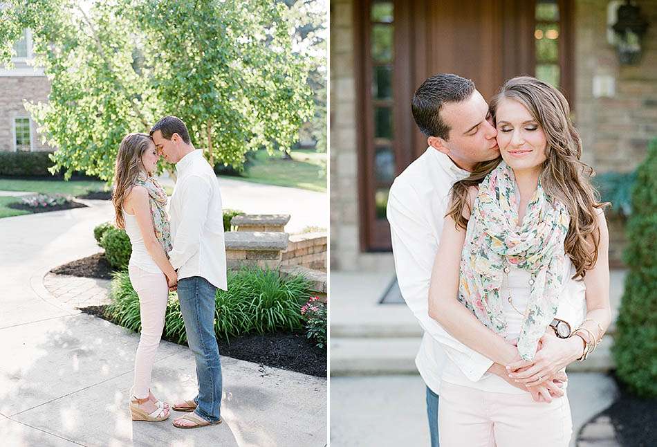 A summer engagement session in Cleveland with Jacklyn and Adam.