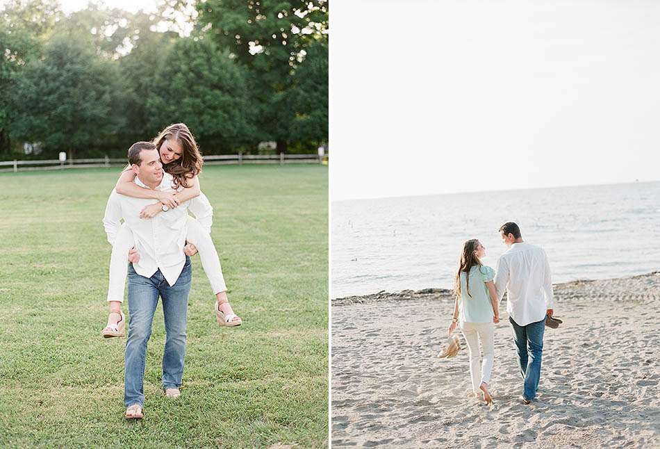 A summer engagement session in Cleveland with Jacklyn and Adam.