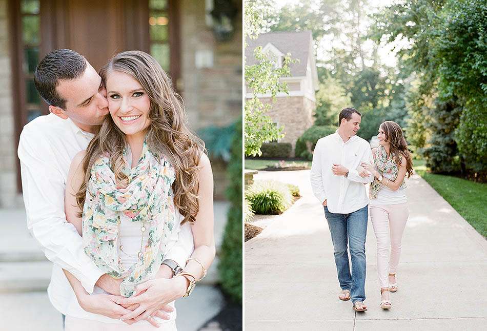 A summer engagement session in Cleveland with Jacklyn and Adam.