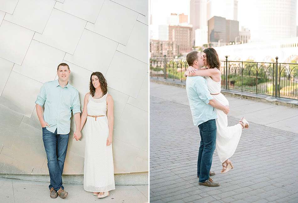 A summer anniversary session in Cleveland for Brittany and Phil.